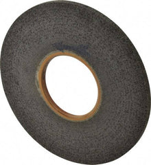 Brite Star - 8" Diam, 3/8" Face Width, 3" Center Hole, Fine Grade, Silicon Carbide Deburring Wheel - Convolute, Extra Hard Density 8 Grade, 3,400 RPM - Apex Tool & Supply