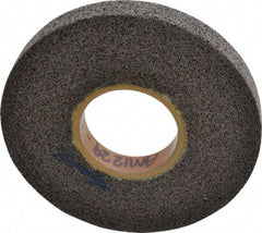 Brite Star - 8" Diam, 1" Face Width, 3" Center Hole, Medium Grade, Aluminum Oxide Deburring Wheel - Convolute, Hard Density 8 Grade, 3,400 RPM - Apex Tool & Supply