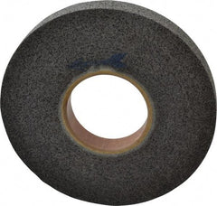 Brite Star - 8" Diam, 1" Face Width, 3" Center Hole, Fine Grade, Silicon Carbide Deburring Wheel - Convolute, Hard Density 8 Grade, 3,400 RPM - Apex Tool & Supply