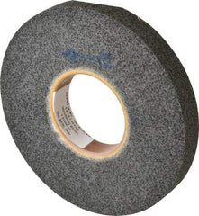 Brite Star - 8" Diam, 1" Face Width, 3" Center Hole, Fine Grade, Silicon Carbide Deburring Wheel - Convolute, Extra Hard Density 9 Grade, 3,400 RPM - Apex Tool & Supply