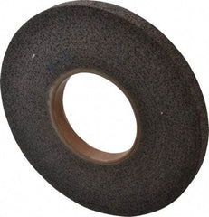 Brite Star - 12" Diam, 1" Face Width, 5" Center Hole, Medium Grade, Aluminum Oxide Deburring Wheel - Convolute, Extra Hard Density 8 Grade, 3,000 RPM - Apex Tool & Supply
