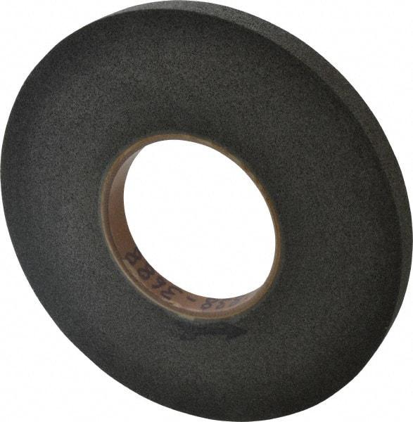 Brite Star - 12" Diam, 1" Face Width, 5" Center Hole, Fine Grade, Silicon Carbide Deburring Wheel - Convolute, Extra Hard Density 9 Grade, 2,100 RPM - Apex Tool & Supply