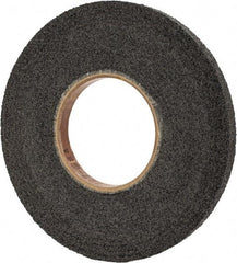 Brite Star - 12" Diam, 1" Face Width, 5" Center Hole, Medium Grade, Silicon Carbide Deburring Wheel - Convolute, Hard Density 8 Grade, 2,100 RPM - Apex Tool & Supply