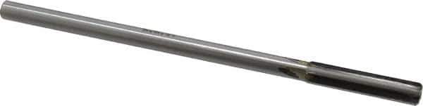 Made in USA - 5/16" Carbide-Tipped 4 Flute Chucking Reamer - Straight Flute, 0.2792" Straight Shank, 1-1/2" Flute Length, 6" OAL - Apex Tool & Supply