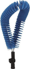 Vikan - Polyester Clean In Place Brush - 2-1/2" Bristle Length, 20" Long x 2-1/2" Wide Head, Blue - Apex Tool & Supply
