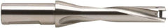 Guhring - 15.5 to 15.87mm Diam, 5xD, 80mm Max Depth, 20mm Shank Diam, 100mm Flute, 154mm OAL, Replaceable Tip Drill - HT 800 WP Insert, 155 Seat Size, Series 4043 - Apex Tool & Supply