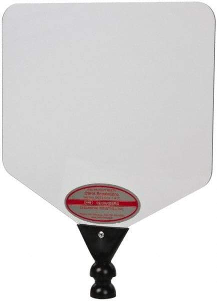 Cedarberg - 9 Inch Long x 9 Inch Wide Polycarbonate Replacement Shield - For Use With Opti Shield 8550-420 - Apex Tool & Supply