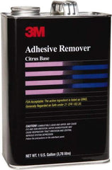 3M - 1 Gal Pail Adhesive Remover - Removes Grease, Oil, Ink, Dirt - Apex Tool & Supply