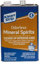 Klean-Strip - 1 Gal Mineral Spirits - 815 gL VOC Content, Comes in Metal Can - Apex Tool & Supply