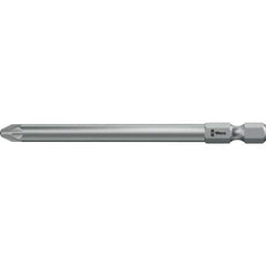 Wera - #2 Pozidriv Screwdriver Bit - 5" OAL - Apex Tool & Supply