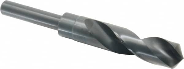 Chicago-Latrobe - 53/64" Drill, 118° Point, High Speed Steel Silver Deming & Reduced Shank Drill Bit - Apex Tool & Supply