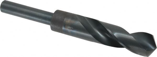 Chicago-Latrobe - 55/64" Drill, 118° Point, High Speed Steel Silver Deming & Reduced Shank Drill Bit - Apex Tool & Supply