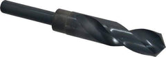 Chicago-Latrobe - 7/8" Drill, 118° Point, High Speed Steel Silver Deming & Reduced Shank Drill Bit - Oxide Finish, 6" OAL, Straight Shank, 3-1/8" Flute Length, Right Hand Cut, Standard Point, Spiral Flute, Regular Spiral - Apex Tool & Supply