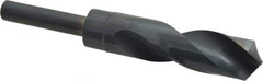 Chicago-Latrobe - 31/32" Drill, 118° Point, High Speed Steel Silver Deming & Reduced Shank Drill Bit - Oxide Finish, 6" OAL, Straight Shank, 3-1/8" Flute Length, Right Hand Cut, Standard Point, Spiral Flute, Regular Spiral - Apex Tool & Supply