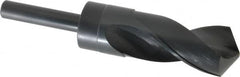 Chicago-Latrobe - 1-19/64" Drill, 118° Point, High Speed Steel Silver Deming & Reduced Shank Drill Bit - Apex Tool & Supply