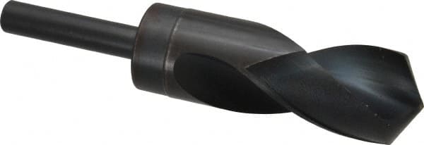 Chicago-Latrobe - 1-11/32" Drill, 118° Point, High Speed Steel Silver Deming & Reduced Shank Drill Bit - Apex Tool & Supply