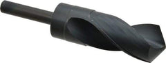 Chicago-Latrobe - 1-3/8" Drill, 118° Point, High Speed Steel Silver Deming & Reduced Shank Drill Bit - Oxide Finish, 6" OAL, Straight Shank, 3-1/8" Flute Length, Right Hand Cut, Standard Point, Spiral Flute, Regular Spiral - Apex Tool & Supply