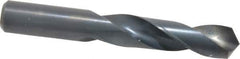 Chicago-Latrobe - 41/64" 118° Spiral Flute High Speed Steel Screw Machine Drill Bit - Oxide Finish, Right Hand Cut, 2-7/8" Flute Length, 4-1/2" OAL, Standard Point, Straight Shank - Apex Tool & Supply
