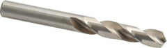 Chicago-Latrobe - 0.295" 118° Spiral Flute High Speed Steel Screw Machine Drill Bit - Bright Finish, Right Hand Cut, 1-9/16" Flute Length, 2-3/4" OAL, Standard Point, Straight Shank - Apex Tool & Supply