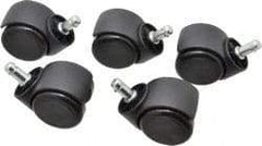 Bevco - Black Hard Floor Casters - For Hard Floors - Apex Tool & Supply