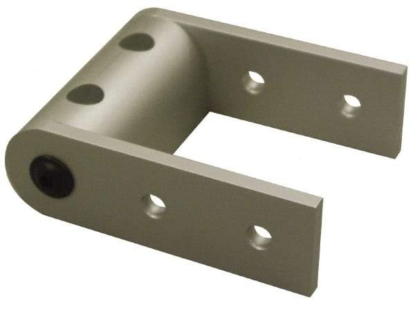 80/20 Inc. - 3" High, Open Shelving 3" Universal Arm Pivot - Aluminum, Use with Series 15 & Bolt Kit 3320 or 3325 - Apex Tool & Supply