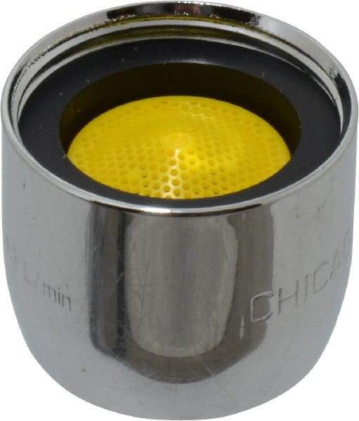 Chicago Faucets - Faucet Replacement 2.2 GPM Aerator - Polished Chrome, Use with Chicago Faucet Gooseneck and Swing Spouts - Apex Tool & Supply