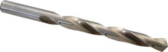 Chicago-Latrobe - 27/64" 118° High Speed Steel Jobber Drill - Bright Finish, Right Hand Cut, Spiral Flute, Straight Shank, 5-3/8" OAL, Standard Point - Apex Tool & Supply
