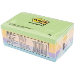 3M - 100 Sheet, 3 x 5", Note Pad/Writing Pad/Notebook - Ultra Colors - Apex Tool & Supply