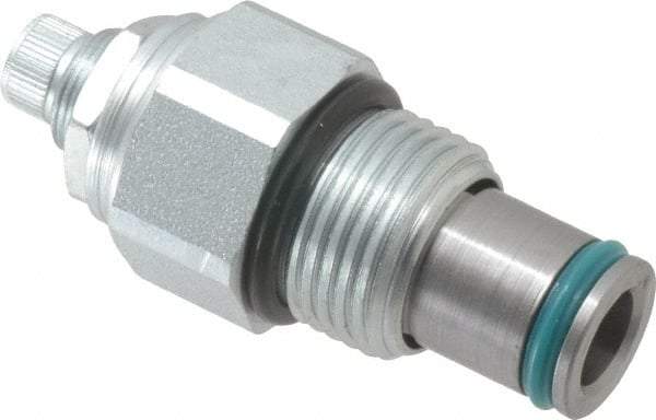 Parker - 0.5 GPM Steel Hydraulic Control Valve - 7/8-14 Thread, C10-2 Cavity - Apex Tool & Supply