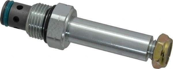 Parker - 15 GPM Steel Hydraulic Control Valve - 7/8-14 Thread, C10-2 Cavity - Apex Tool & Supply