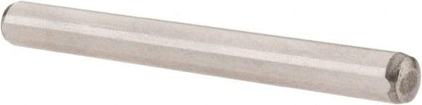 Value Collection - 6mm Diam x 60mm Pin Length Alloy Steel Pull Out Dowel Pin - C 57-63 Hardness, 1 Rounded & 1 Threaded End - Apex Tool & Supply