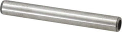Value Collection - 10mm Diam x 80mm Pin Length Alloy Steel Pull Out Dowel Pin - C 57-63 Hardness, 1 Rounded & 1 Threaded End - Apex Tool & Supply