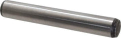 Value Collection - 12mm Diam x 80mm Pin Length Alloy Steel Pull Out Dowel Pin - C 57-63 Hardness, 1 Rounded & 1 Threaded End - Apex Tool & Supply