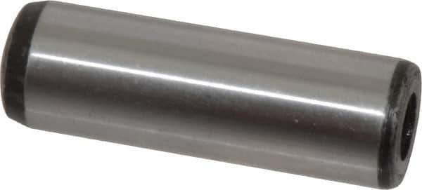 Value Collection - 16mm Diam x 50mm Pin Length Alloy Steel Pull Out Dowel Pin - C 57-63 Hardness, 1 Rounded & 1 Threaded End - Apex Tool & Supply