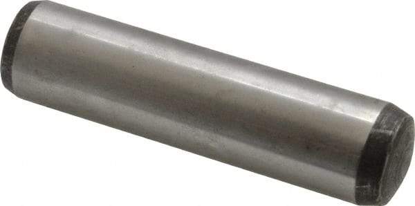 Value Collection - 20mm Diam x 80mm Pin Length Alloy Steel Pull Out Dowel Pin - C 57-63 Hardness, 1 Rounded & 1 Threaded End - Apex Tool & Supply
