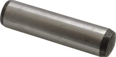 Value Collection - 20mm Diam x 80mm Pin Length Alloy Steel Pull Out Dowel Pin - C 57-63 Hardness, 1 Rounded & 1 Threaded End - Apex Tool & Supply