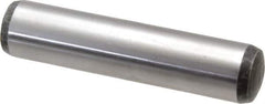 Value Collection - 20mm Diam x 90mm Pin Length Alloy Steel Pull Out Dowel Pin - C 57-63 Hardness, 1 Rounded & 1 Threaded End - Apex Tool & Supply