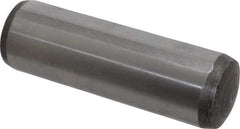 Value Collection - 25mm Diam x 80mm Pin Length Alloy Steel Pull Out Dowel Pin - C 57-63 Hardness, 1 Rounded & 1 Threaded End - Apex Tool & Supply