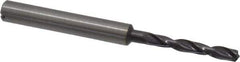 Guhring - 3.5mm 140° Solid Carbide Jobber Drill - FIREX Finish, Right Hand Cut, Spiral Flute, Straight Shank, 66mm OAL, SU Point - Apex Tool & Supply