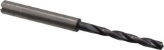 Guhring - #25 140° Solid Carbide Jobber Drill - FIREX Finish, Right Hand Cut, Spiral Flute, Straight Shank, 74mm OAL, SU Point - Apex Tool & Supply
