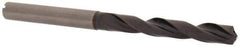 Guhring - 5.7mm 140° Solid Carbide Jobber Drill - FIREX Finish, Right Hand Cut, Spiral Flute, Straight Shank, 82mm OAL, SU Point - Apex Tool & Supply