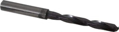 Guhring - 6.2mm 140° Solid Carbide Jobber Drill - FIREX Finish, Right Hand Cut, Spiral Flute, Straight Shank, 91mm OAL, SU Point - Apex Tool & Supply