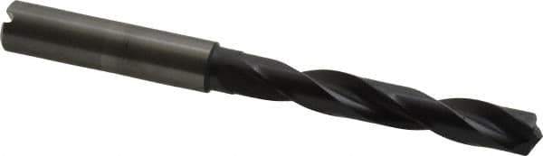Guhring - 8.6mm 140° Solid Carbide Jobber Drill - FIREX Finish, Right Hand Cut, Spiral Flute, Straight Shank, 103mm OAL, SU Point - Apex Tool & Supply