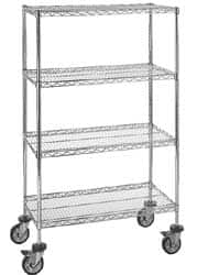 Quantum Storage - 48" Wide, 1" High, Open Shelving Wire Shelving Shelf - Apex Tool & Supply