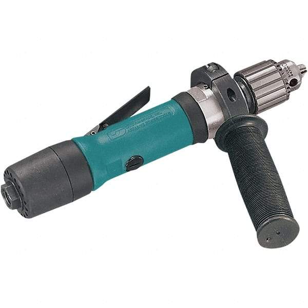 Dynabrade - 1/4" Keyed Chuck - Inline Handle, 3,200 RPM, 22 CFM, 0.4 hp - Apex Tool & Supply