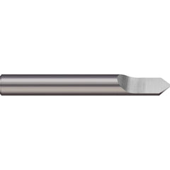 Micro 100 - 6mm Diam 57mm OAL Tipped Off Engraving Cutters - Exact Industrial Supply