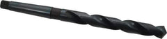 Chicago-Latrobe - 23/32", 2MT 118° Point High Speed Steel Taper Shank Drill Bit - Oxide Finish, 5-5/8" Flute Length, 9-1/2" OAL, Spiral Flute, Series 110 - Apex Tool & Supply