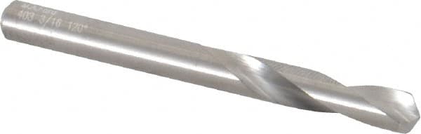 M.A. Ford - 3/16" Body Diam, 120°, 2" OAL, Solid Carbide Spotting Drill - Apex Tool & Supply