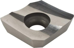 Made in USA - ADEH432 Carbide Milling Insert - 0.03" Corner Radius - Apex Tool & Supply