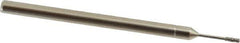 Made in USA - 1/8" Head Thickness CBN Grinding Pin - 1/8" Shank Diam x 1-7/8" Shank Length, Coarse Grade - Apex Tool & Supply